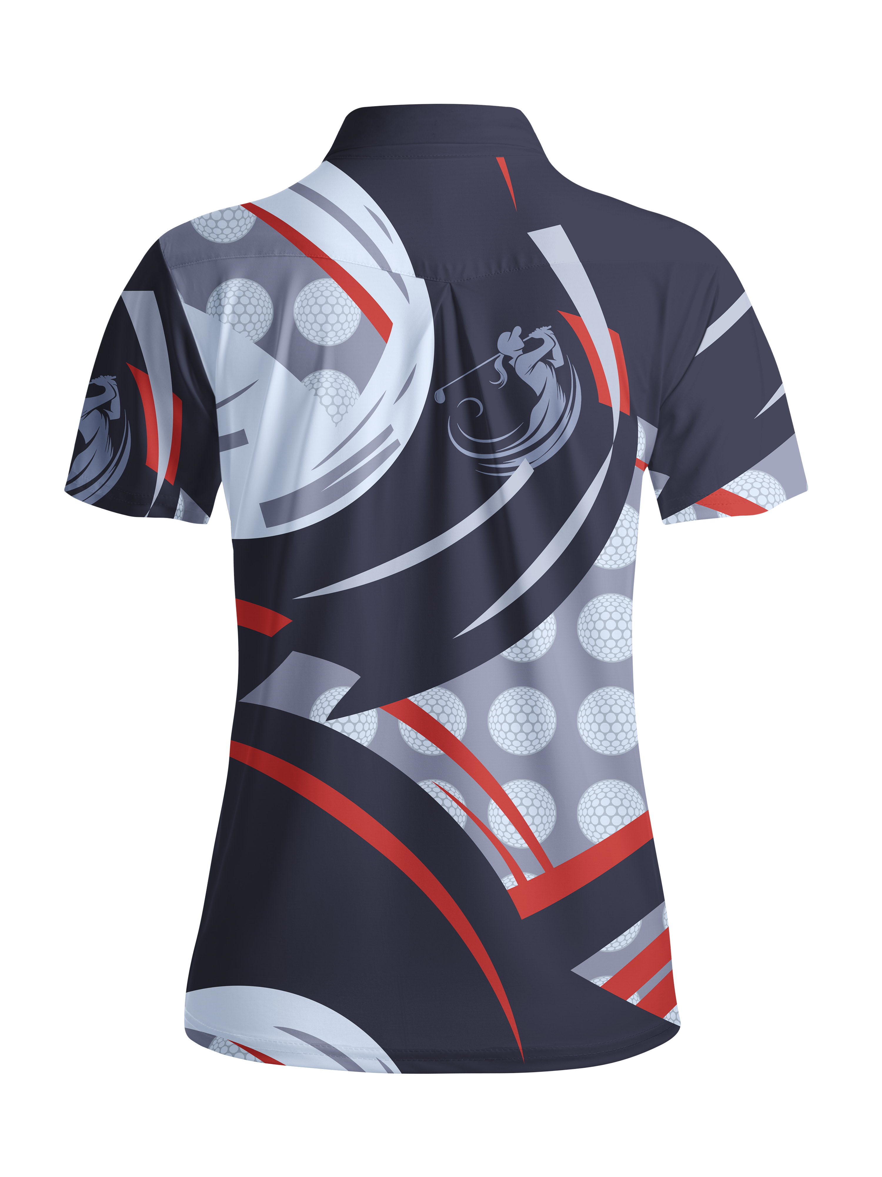 Cherryswing Women's Power Arc Short Sleeve Golf Shirt