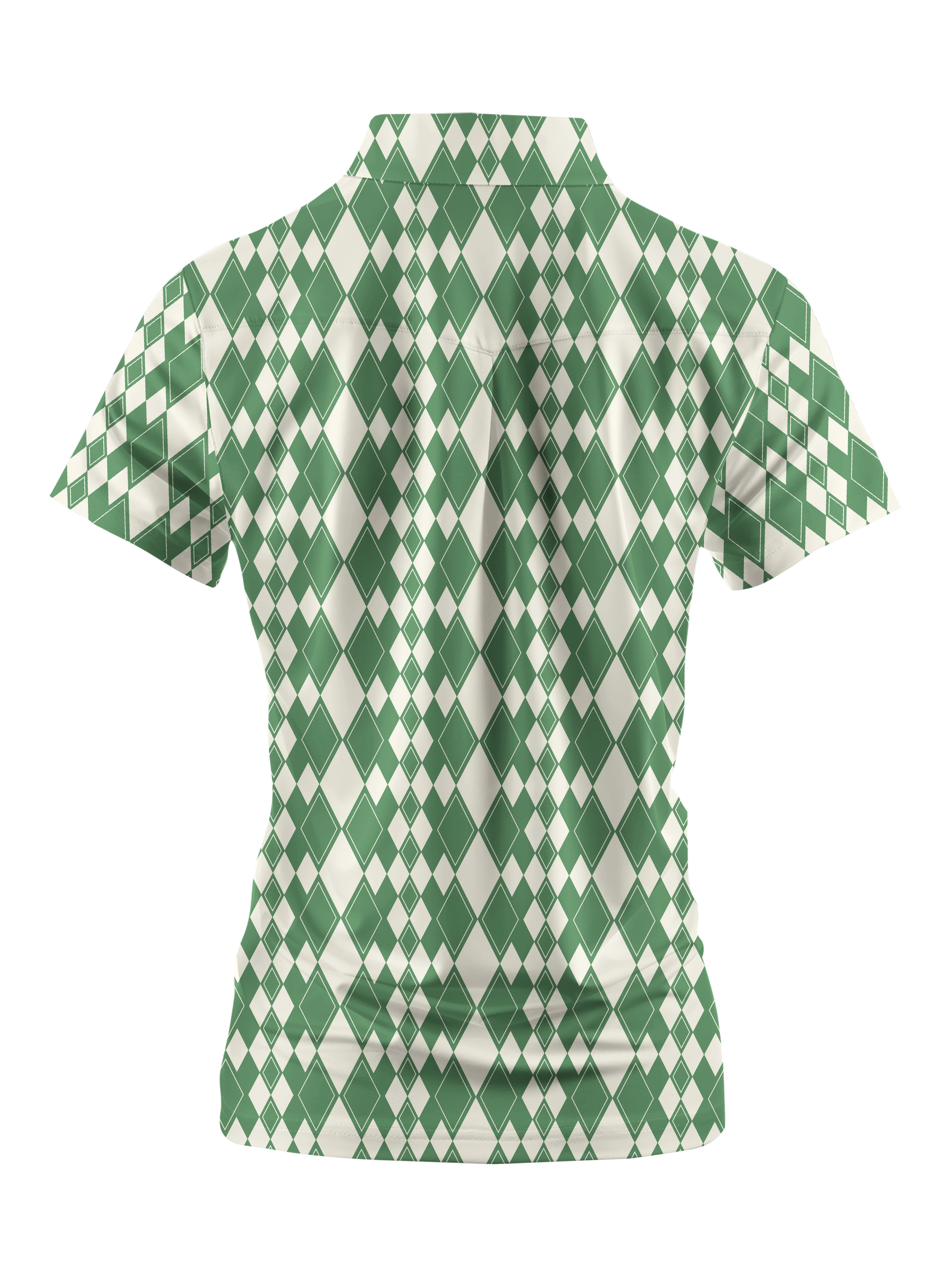 Cherryswing Women's Fantasy Golf Course Golf Short Sleeve Polo Shirt
