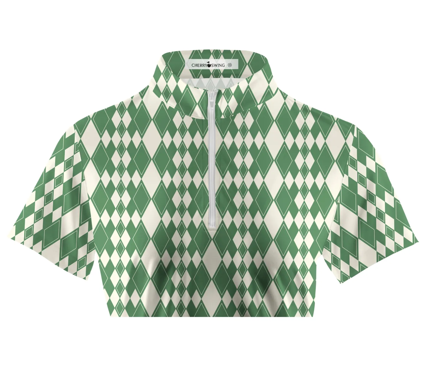 Cherryswing Women's Fantasy Golf Course Golf Short Sleeve Polo Shirt