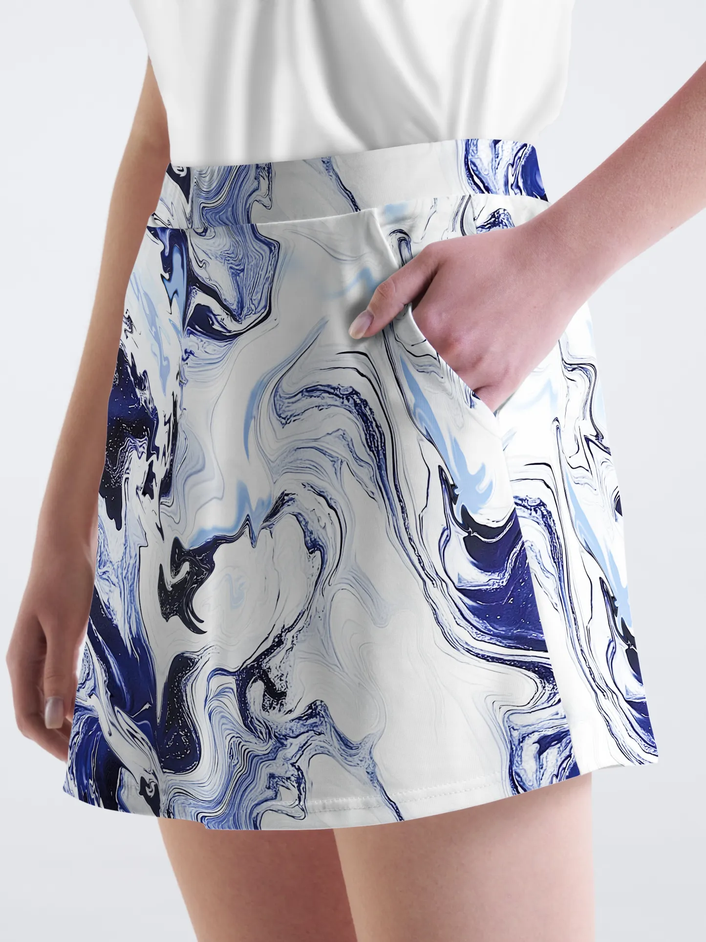 Cherryswing Wine Time Golf Skort