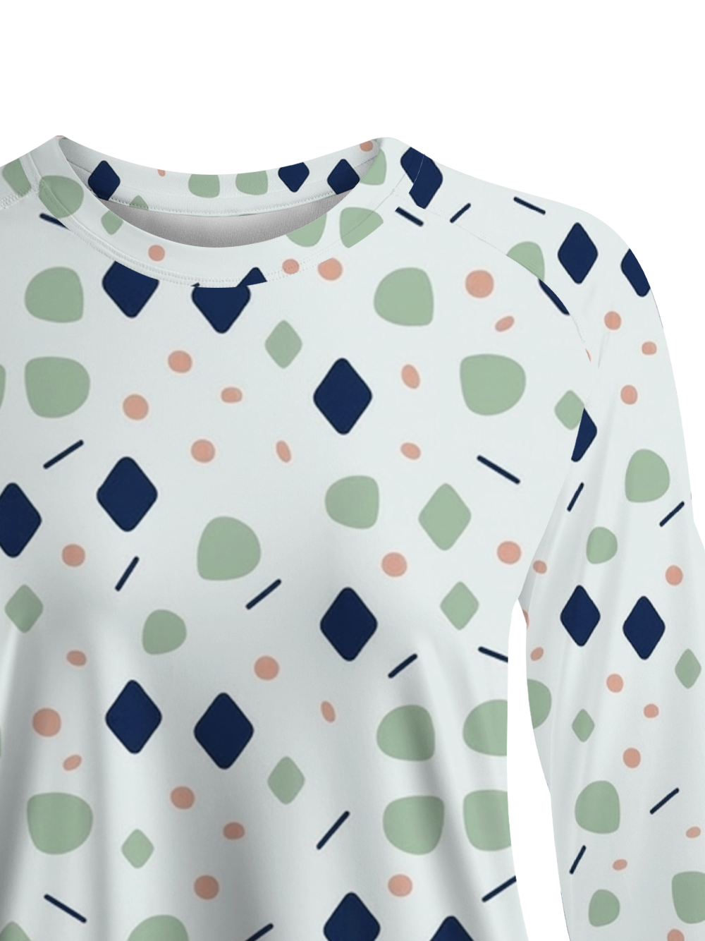 Cherryswing Women's Geometric Confetti Golf Shirt