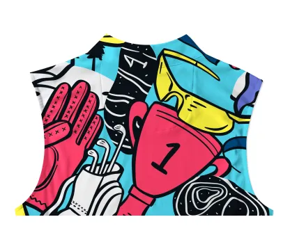 Cherryswing Women's Vivid Hues Golf Sleeveless Shirt