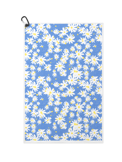 Cherryswing Floral Pattern Waffle Golf Towels 16" x 24"