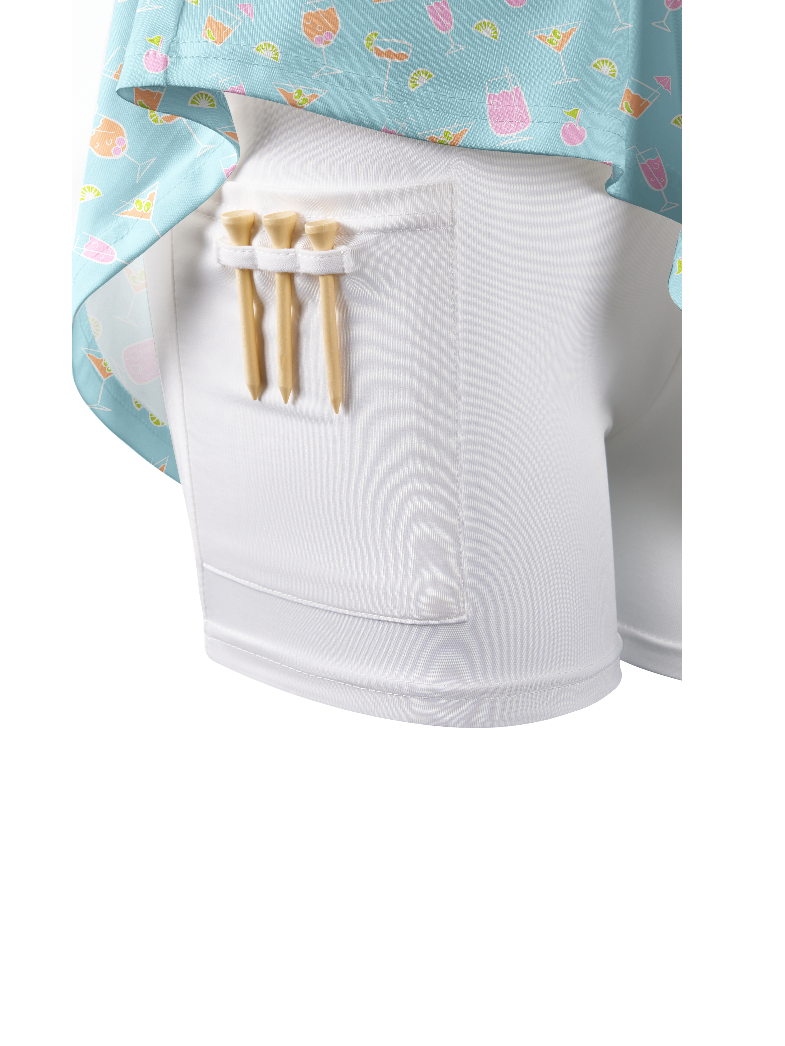 Cherryswing Refreshing Cocktails Golf Skort