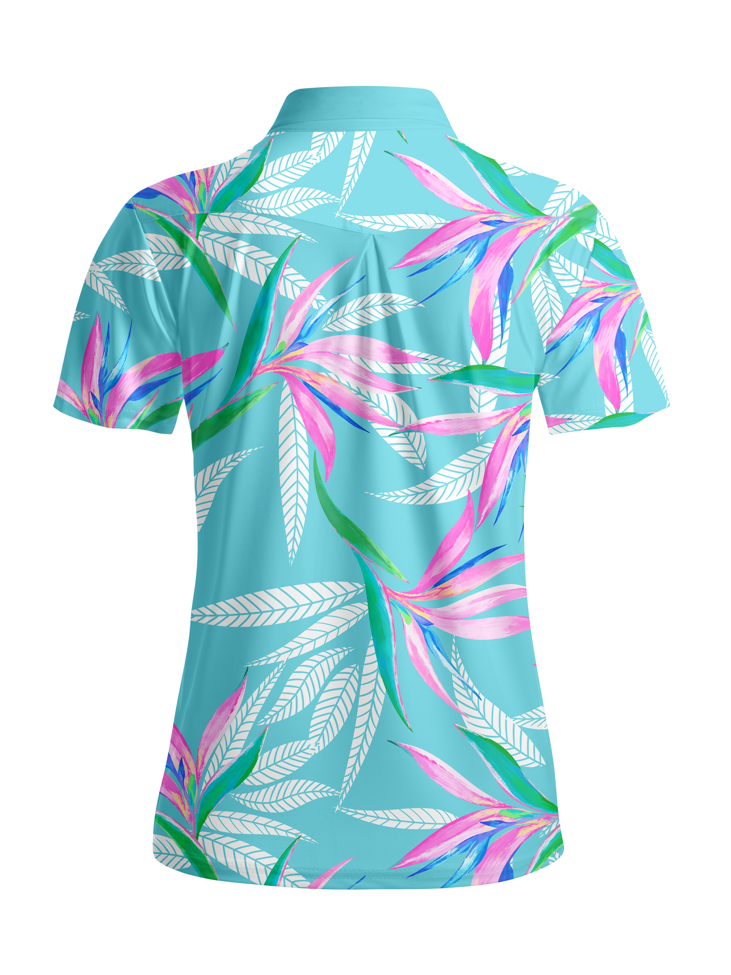 Cherryswing Women's Beauty of Nature Short Sleeve Golf Shirt
