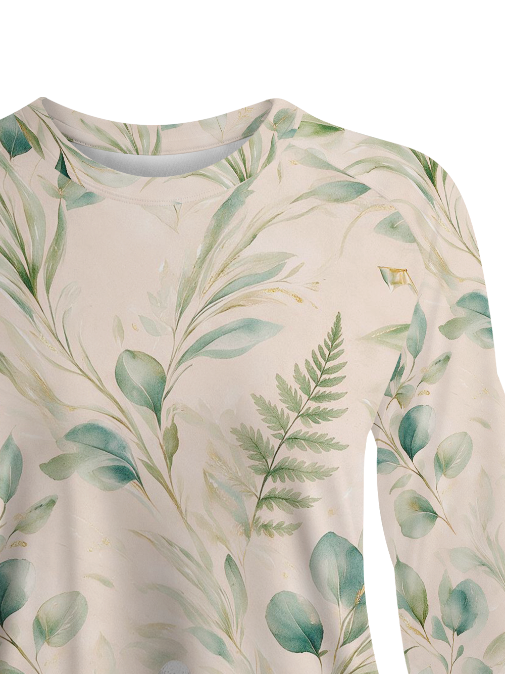 Cherryswing Women's Eucalyptus Green Links Golf Shirt