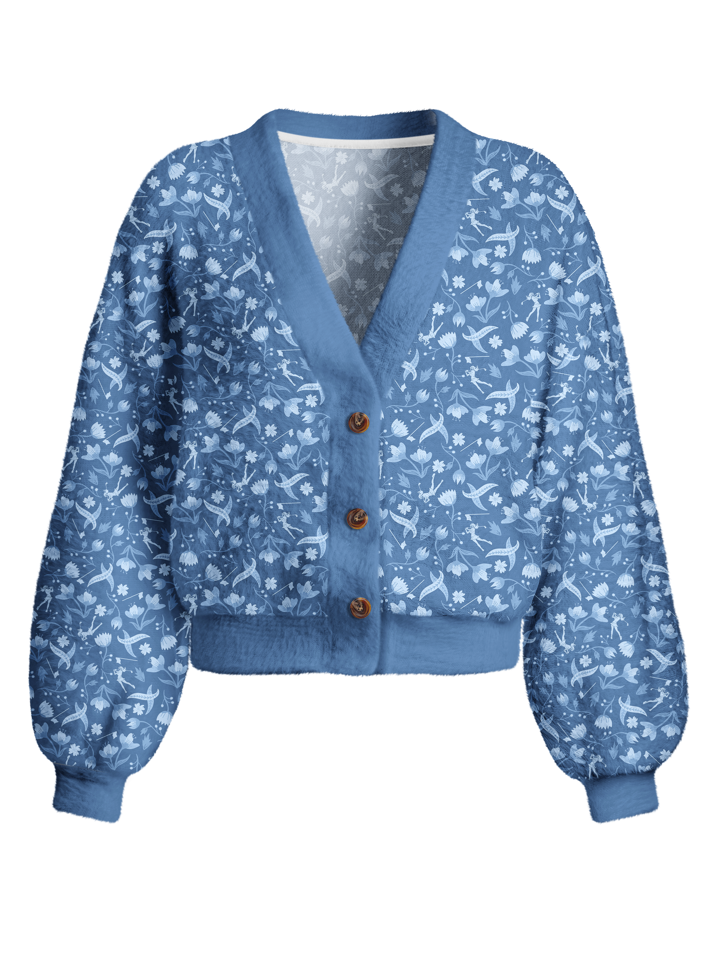 Cherryswing Women's Cocktail Hour Cropped Golf Cardigan