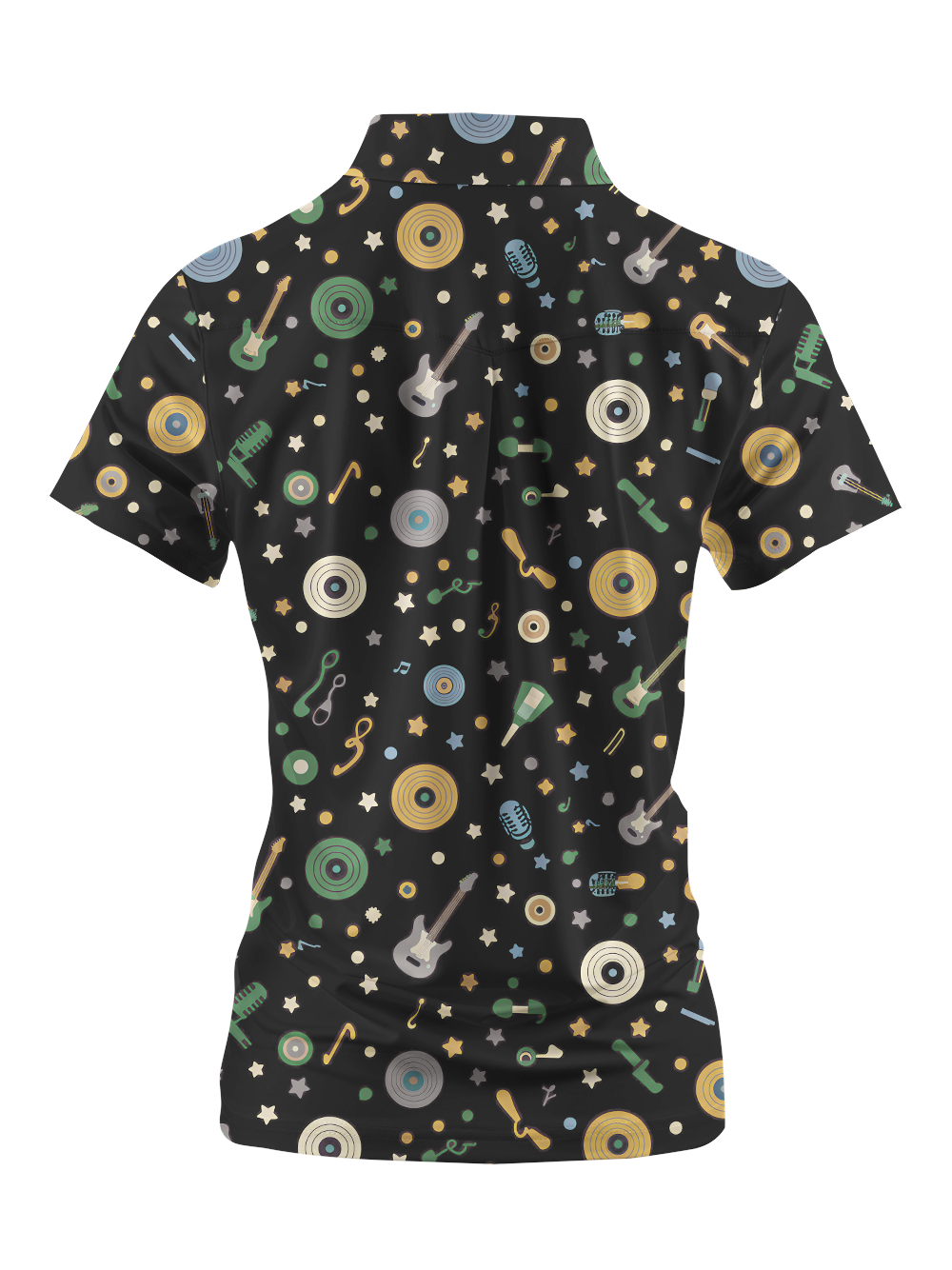 Cherryswing Women's Melody Noir Short Sleeve Golf Shirt