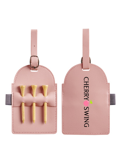 Cherryswing Leatherette Golf Bag Tag for Women