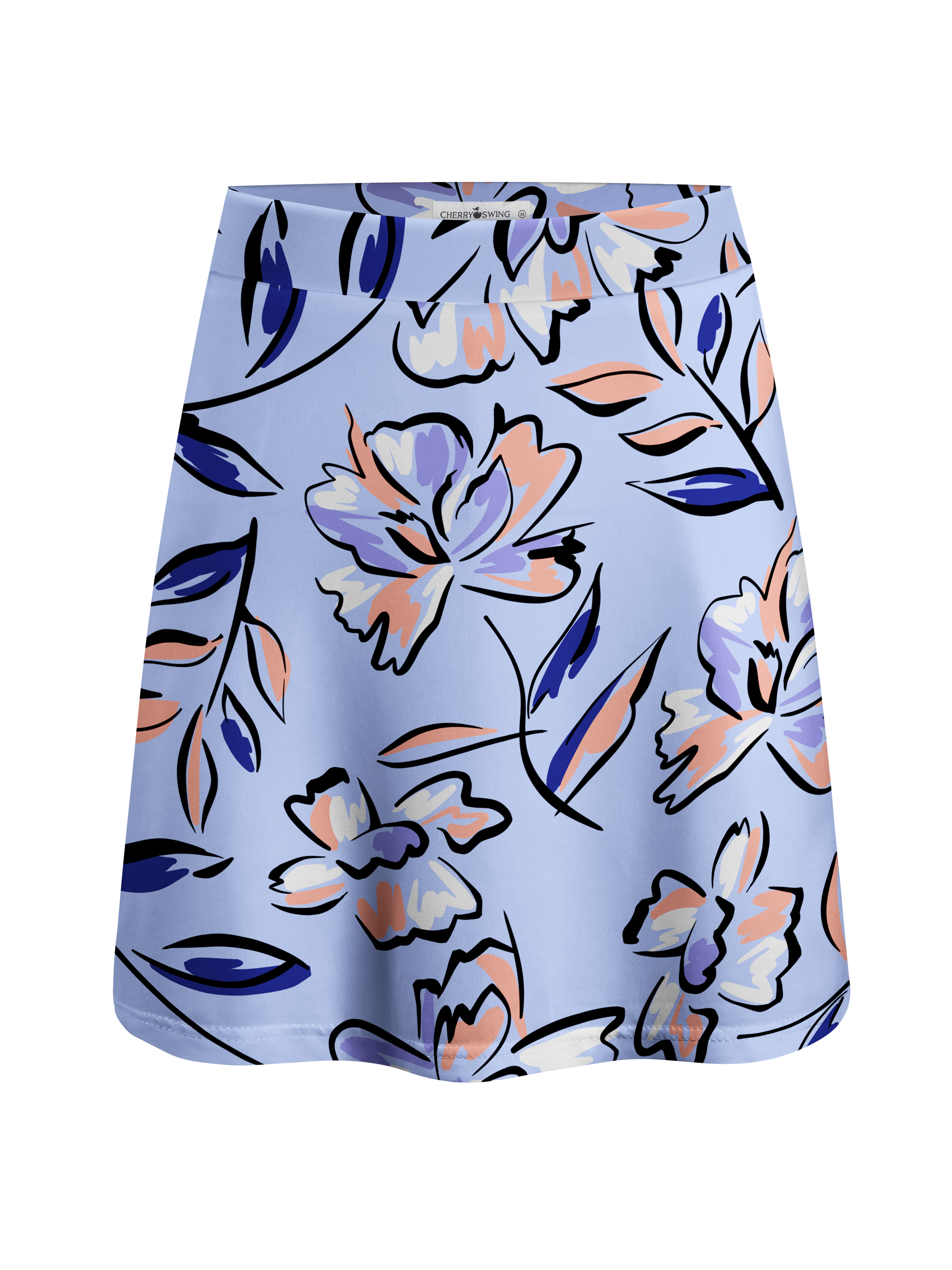 Cherryswing Lilac FloralsGolf Skort