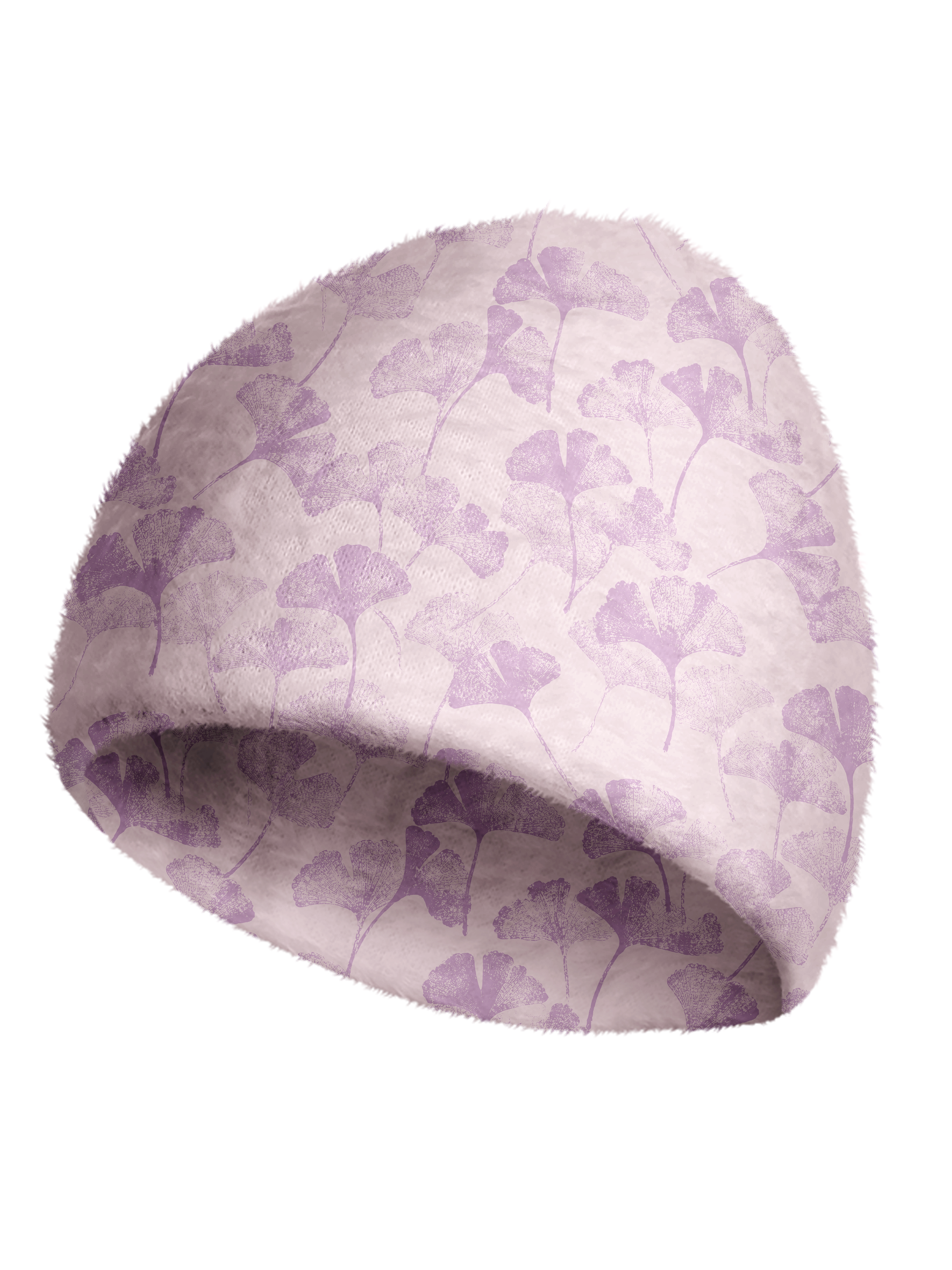 Cherryswing Women's Elegant Ginkgo Leaf Cozy Knit Golf Beanie