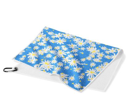 Cherryswing Floral Pattern Waffle Golf Towels 16" x 24"