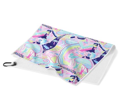 Cherryswing Vivid Pattern Waffle Golf Towels 16" x 24"
