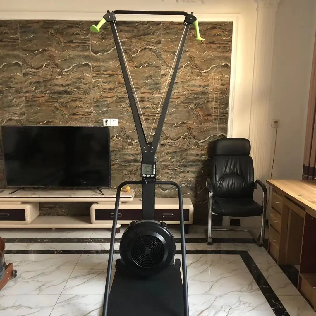 Commercial Home and Gym Indoor Aerobic Ski Simulator Mechanical Wind Resistance Ski Machine for Exercise