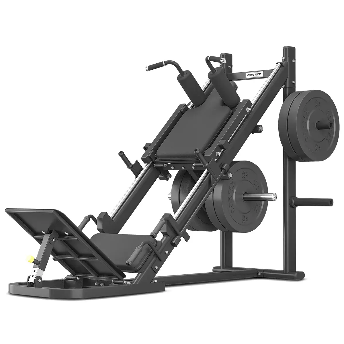 Home Gym 45 Degree Squat Machine Trainer Inverted Pedal Leg Strength Equipment with Power Feature Leg Press Machine