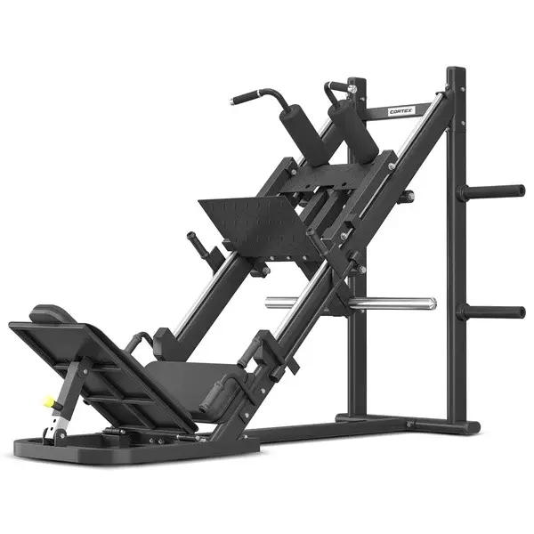 Home Gym 45 Degree Squat Machine Trainer Inverted Pedal Leg Strength Equipment with Power Feature Leg Press Machine