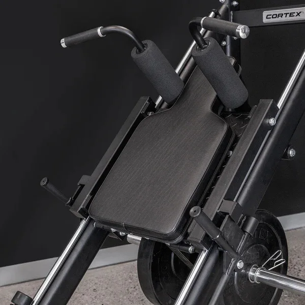 Home Gym 45 Degree Squat Machine Trainer Inverted Pedal Leg Strength Equipment with Power Feature  Leg Press Machine