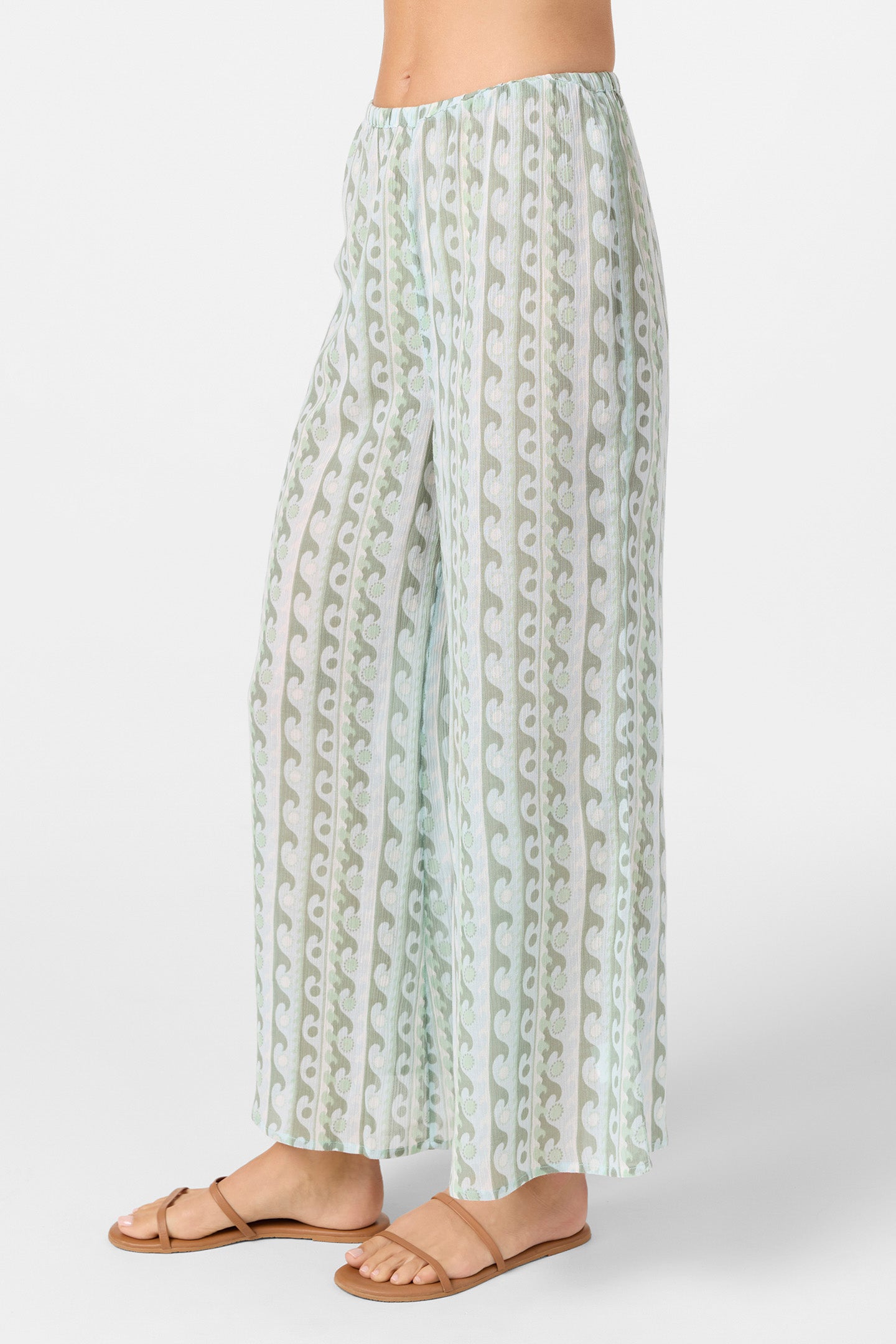 REGINA PRINTED COVER-UP PANTS