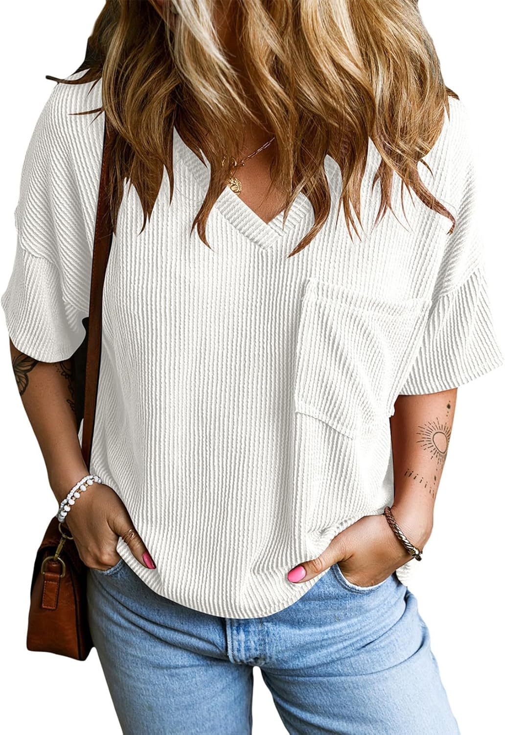Women’s Summer Short Sleeve Oversized T-Shirts