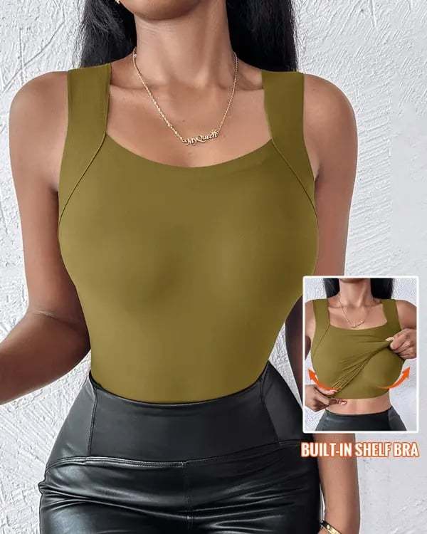 ✨U Neck Shapewear Built-in Bra Tank 🎁(Buy 3 Free Shipping)