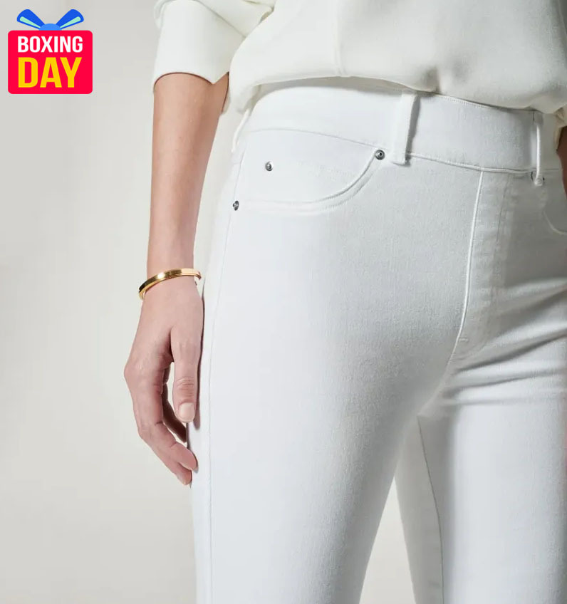 Fitted Vintage Flared Jeans -Pink Laura