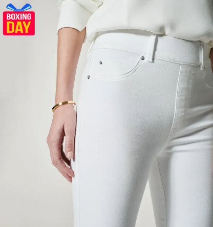 Fitted Vintage Flared Jeans -Pink Laura