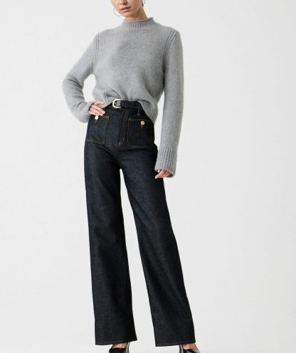 Spring Fashion Update 49% OFF-Tummy Control Sailor Wide Leg Trouser