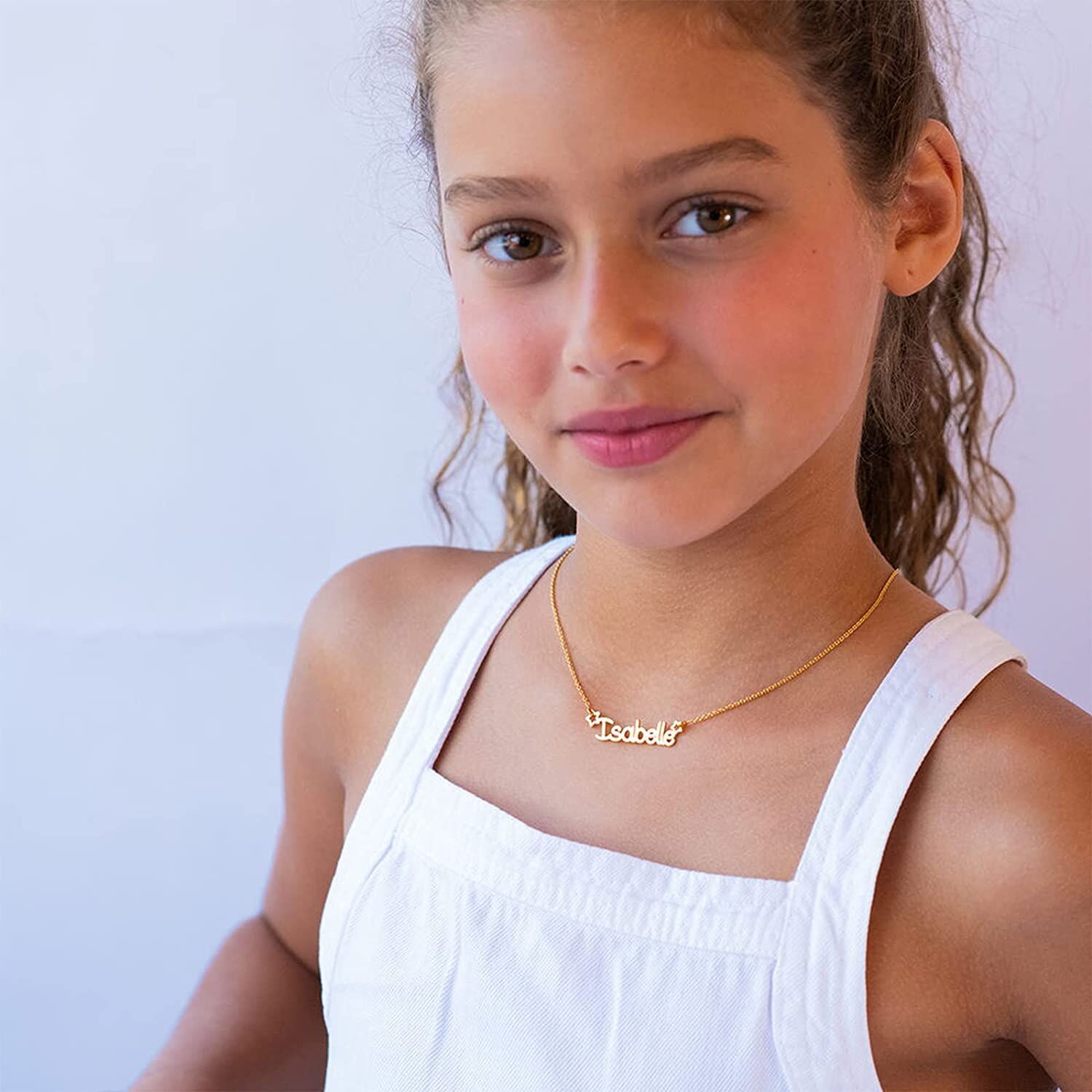 Elegant Personalized Name Heart Pendant Necklace in Sterling Silver-YAFEINI Personalized Jewelry