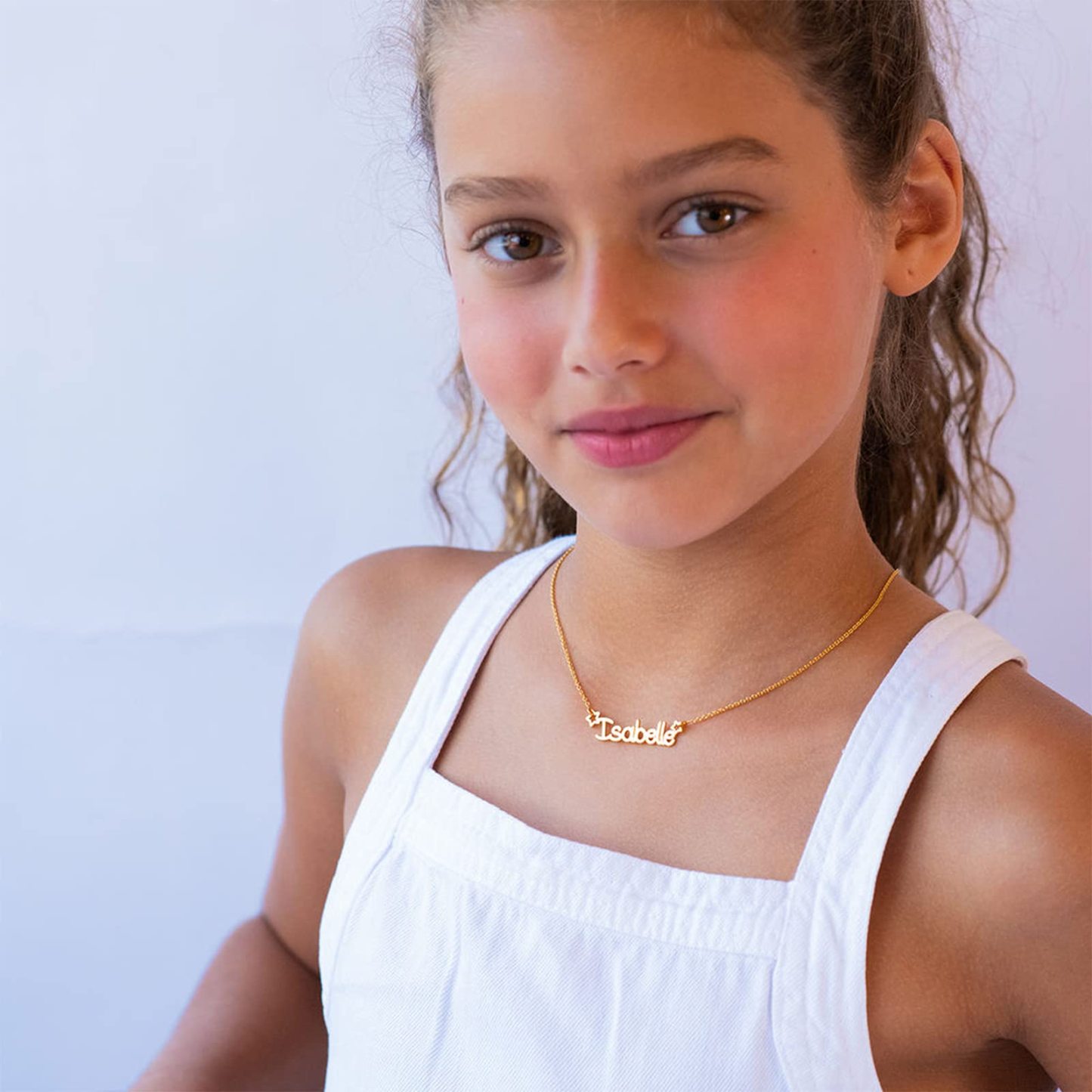Elegant Personalized Name Heart Necklace in 14K Solid Gold-YAFEINI Personalized Jewelry