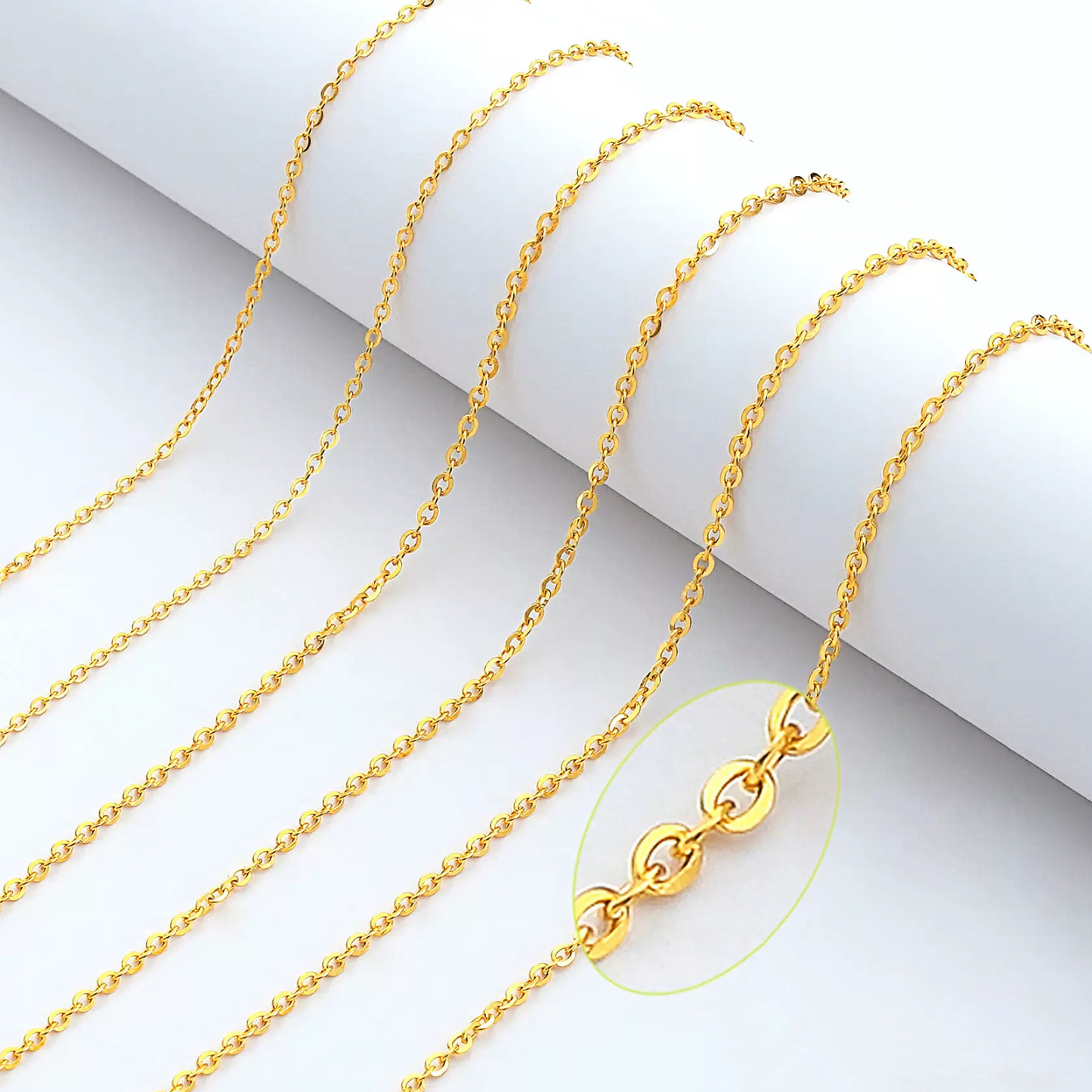 Saint Michael Guardian Coin Necklace in 14K Solid Gold-YAFEINI Personalized Jewelry
