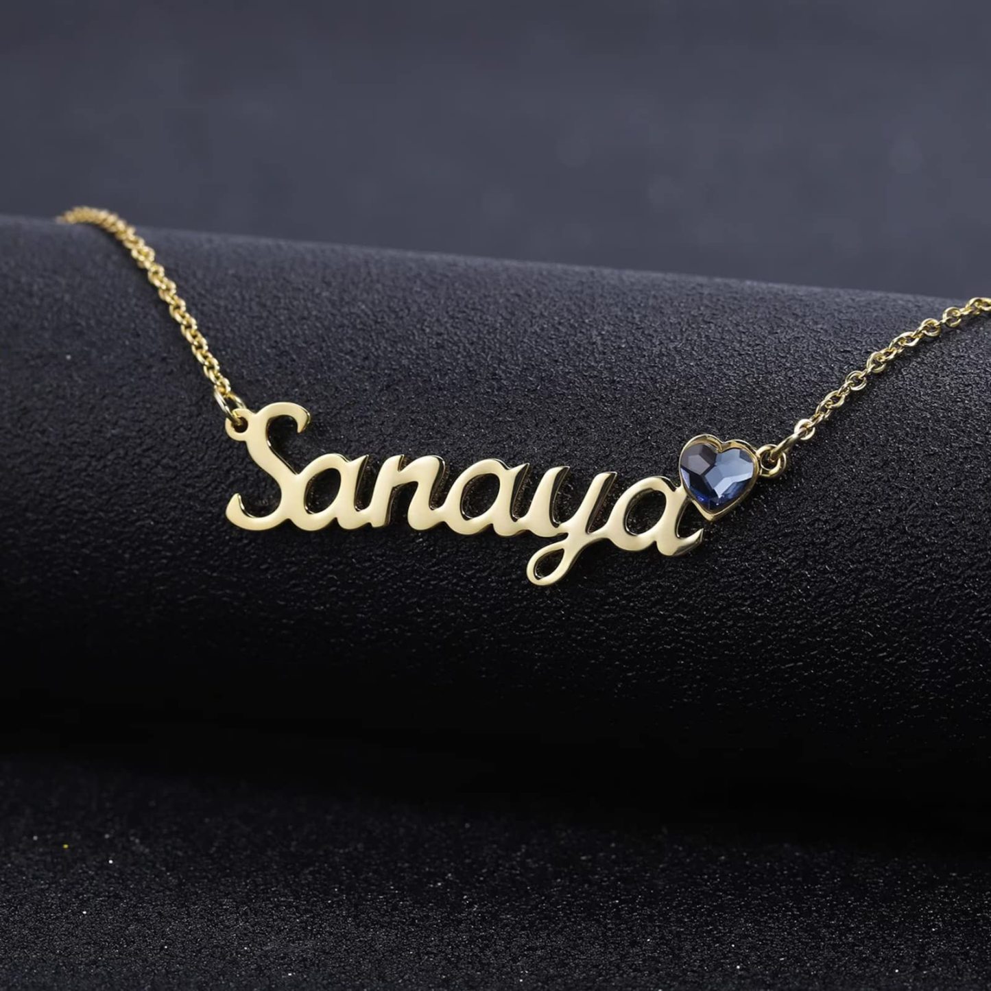 Brilliance Circle Birthstone Pendant Necklace in Gold Vermeil-YAFEINI Personalized Jewelry