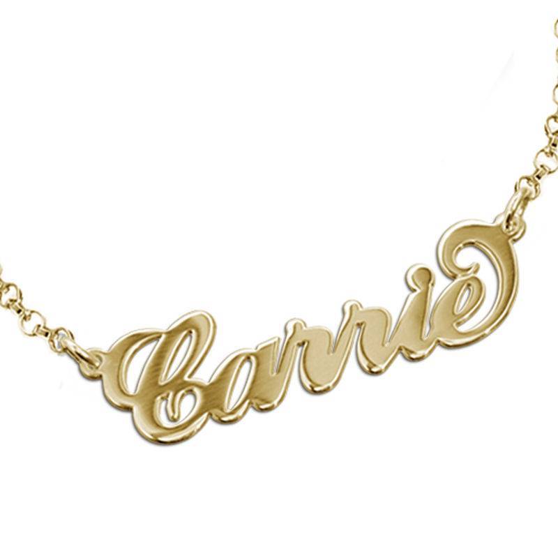 Eve Name Bracelet in Gold Vermeil