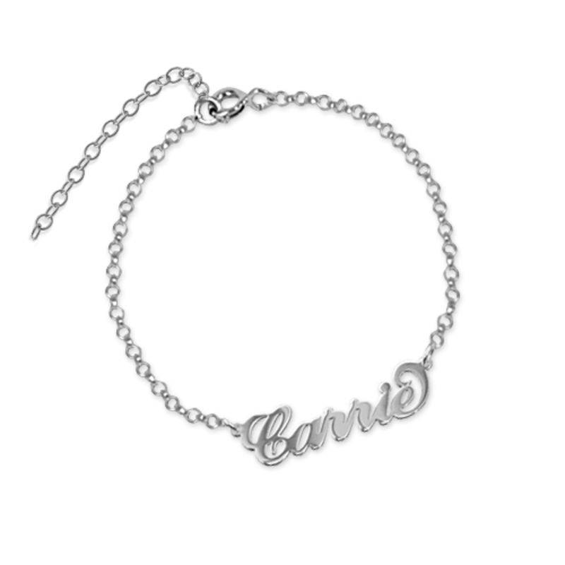 Eve Name Bracelet in Sterling Silver