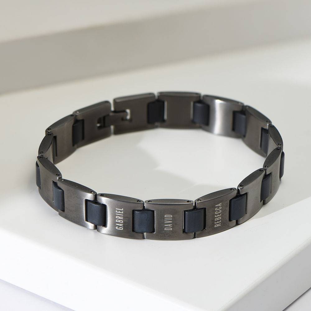 Edge Men's Bracelet in Sterling Silver