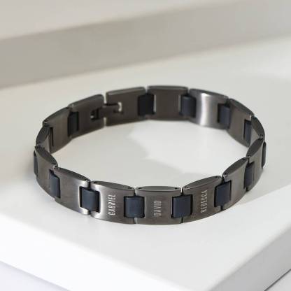 Edge Men's Bracelet in Sterling Silver