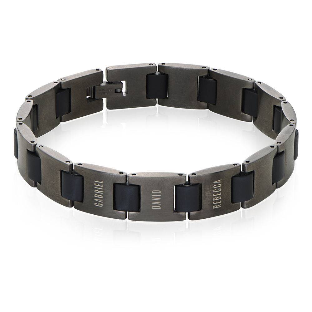 Edge Men's Bracelet in Sterling Silver