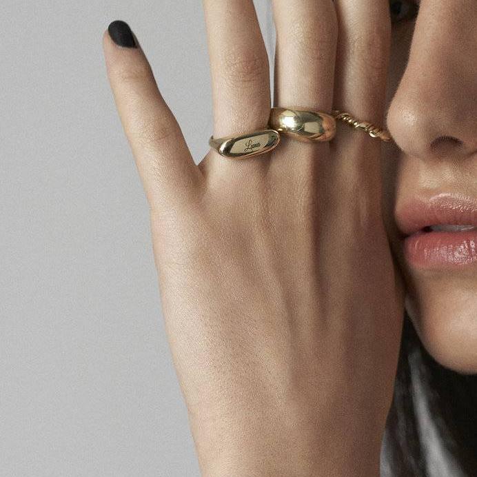 Layla Ring in Gold Vermeil