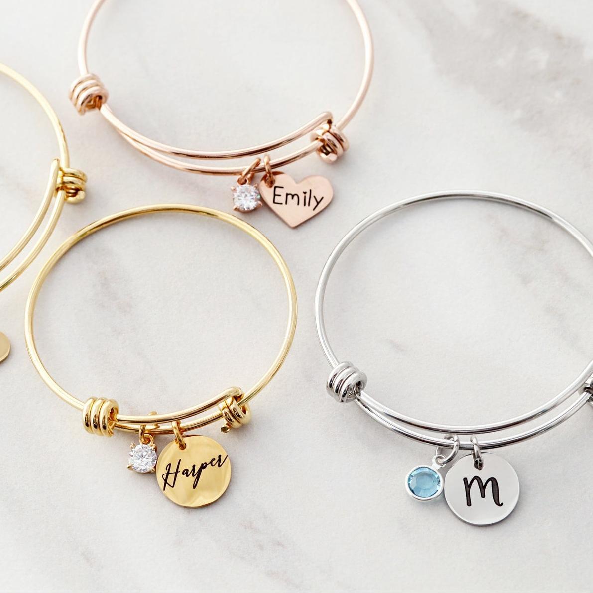 Bridesmaid Gift Dainty Bracelet in Sterling Silver