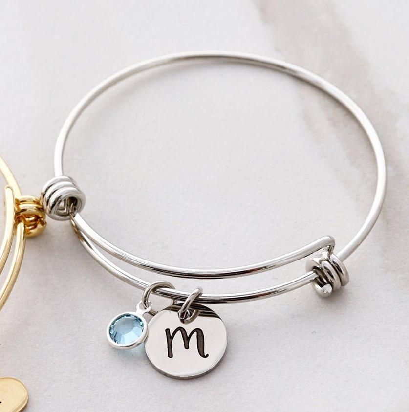 Bridesmaid Gift Dainty Bracelet in Sterling Silver