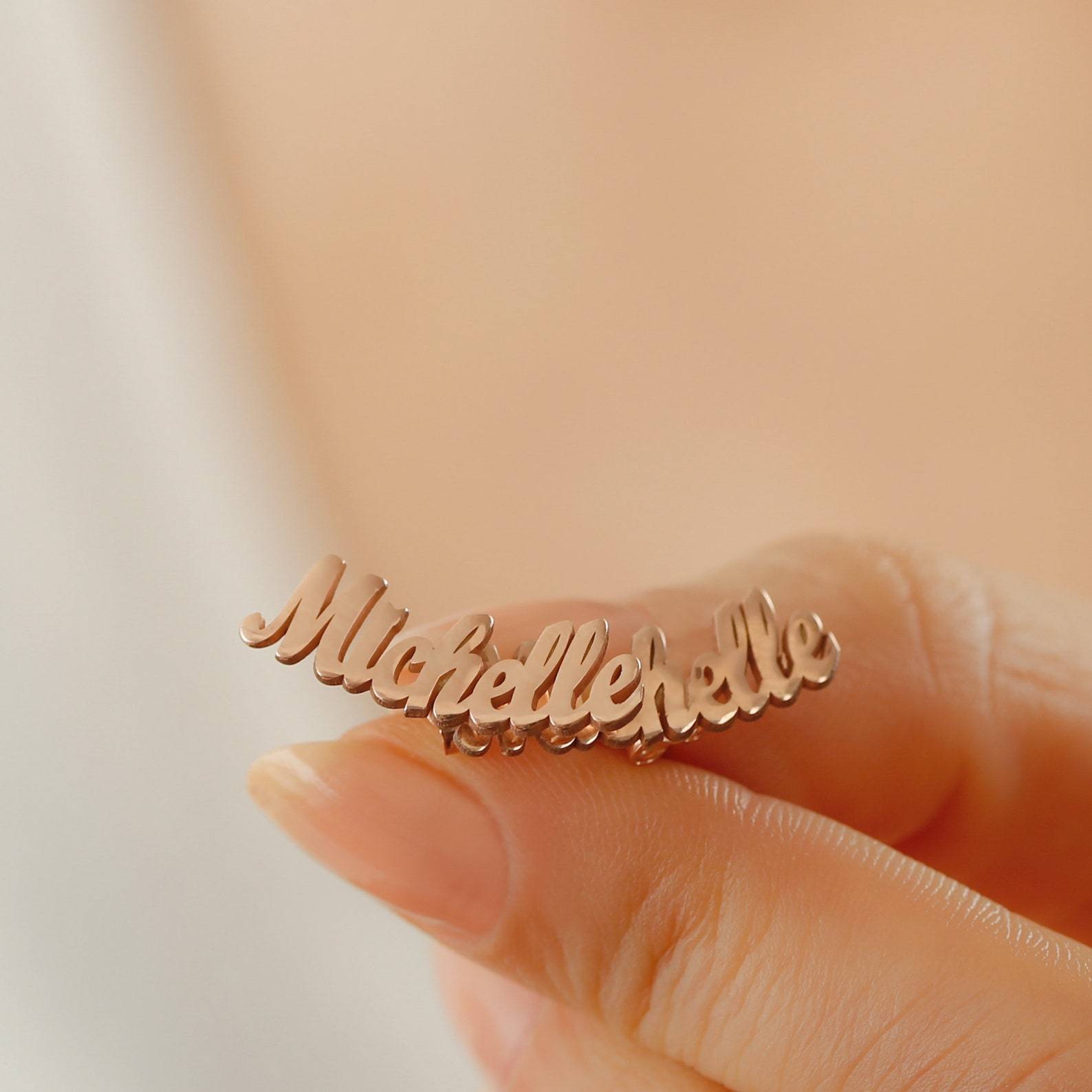 Studs Name Earrings