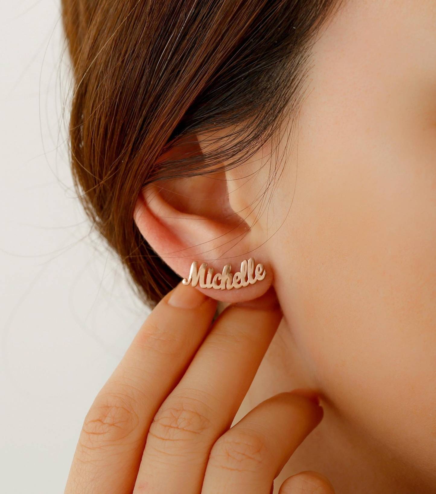 Studs Name Earrings