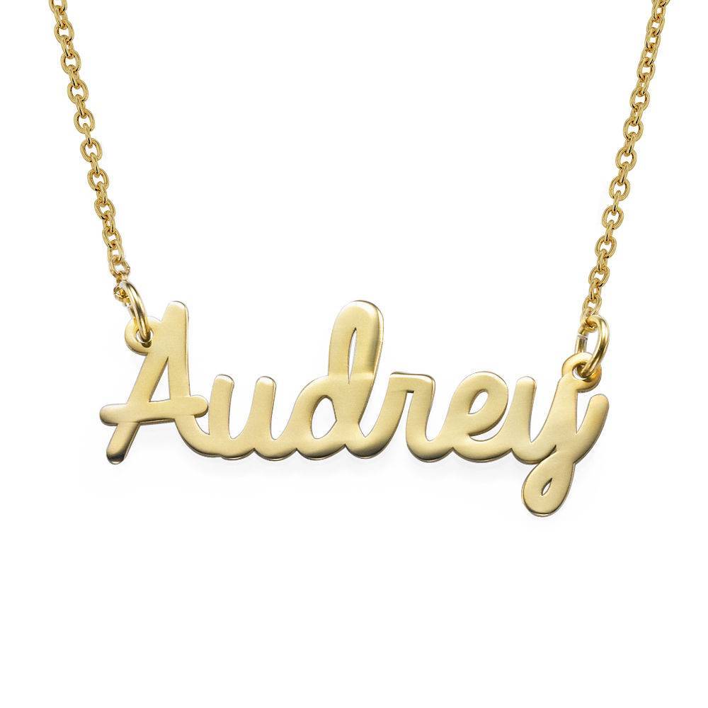 Personalized Cursive Name Necklace in Sterling Silver