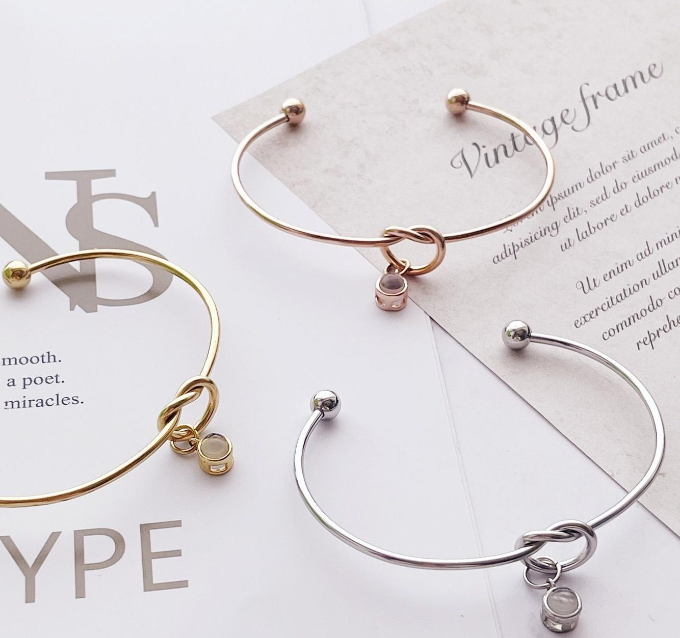 Memorial Picture Bracelet in Sterling Silver