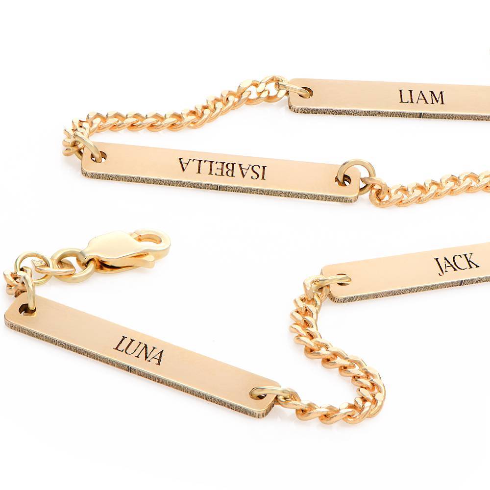 The Harmony Bracelet for Men in Gold Vermeil