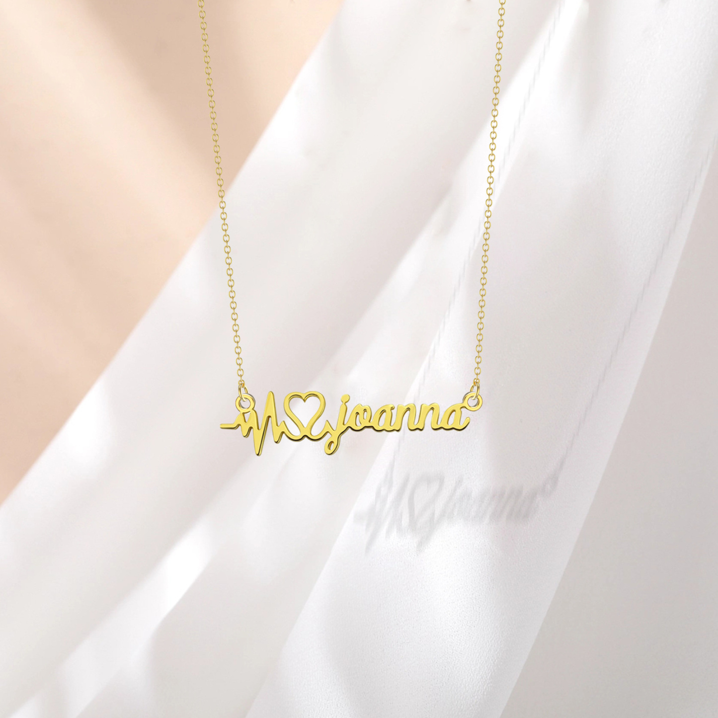 Exquisite Personalized Name Necklace in 14K Solid Gold-YAFEINI Personalized Jewelry