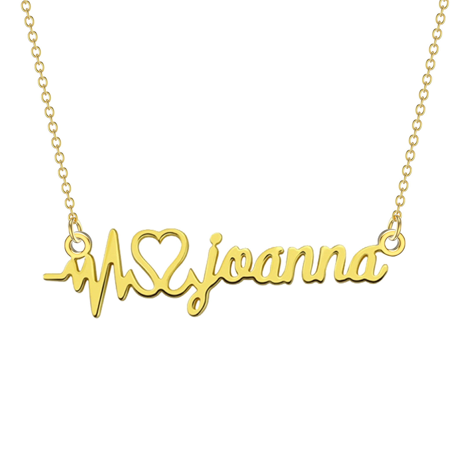 Exquisite Personalized Name Necklace in 14K Solid Gold-YAFEINI Personalized Jewelry