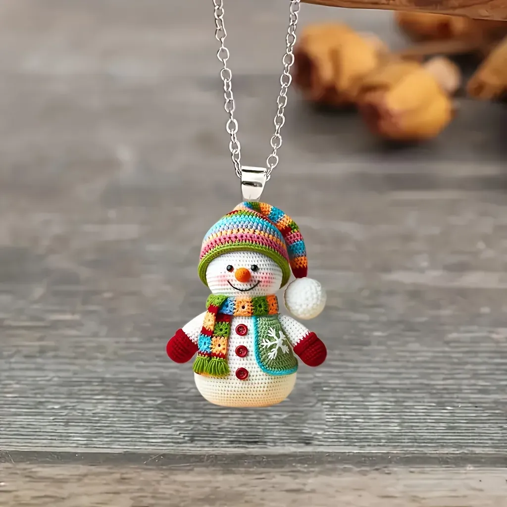 ⛄Early Chirstmas Sale SAVE 49% OFF - Christmas Colorful Scarf Snowman