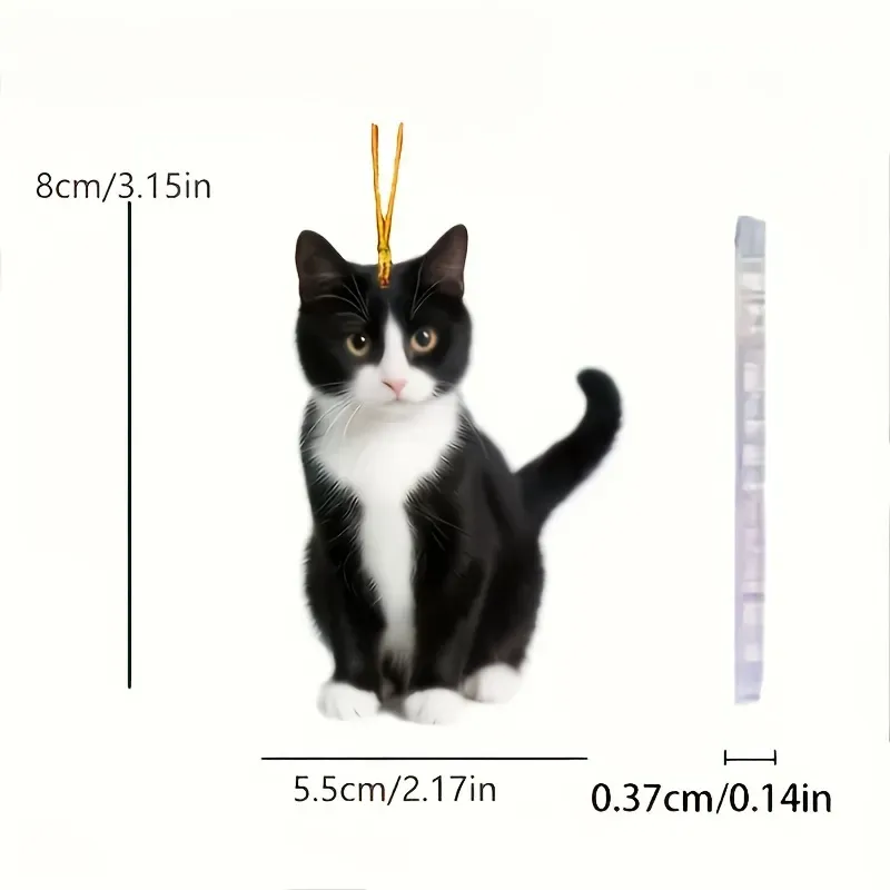 【🎄 Early Christmas Sale 40% OFF】🐾 Tuxedo Cat Christmas Ornament