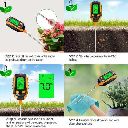 🔥Last Day 49% OFF-Digital 4-in-1 Soil Test Meter