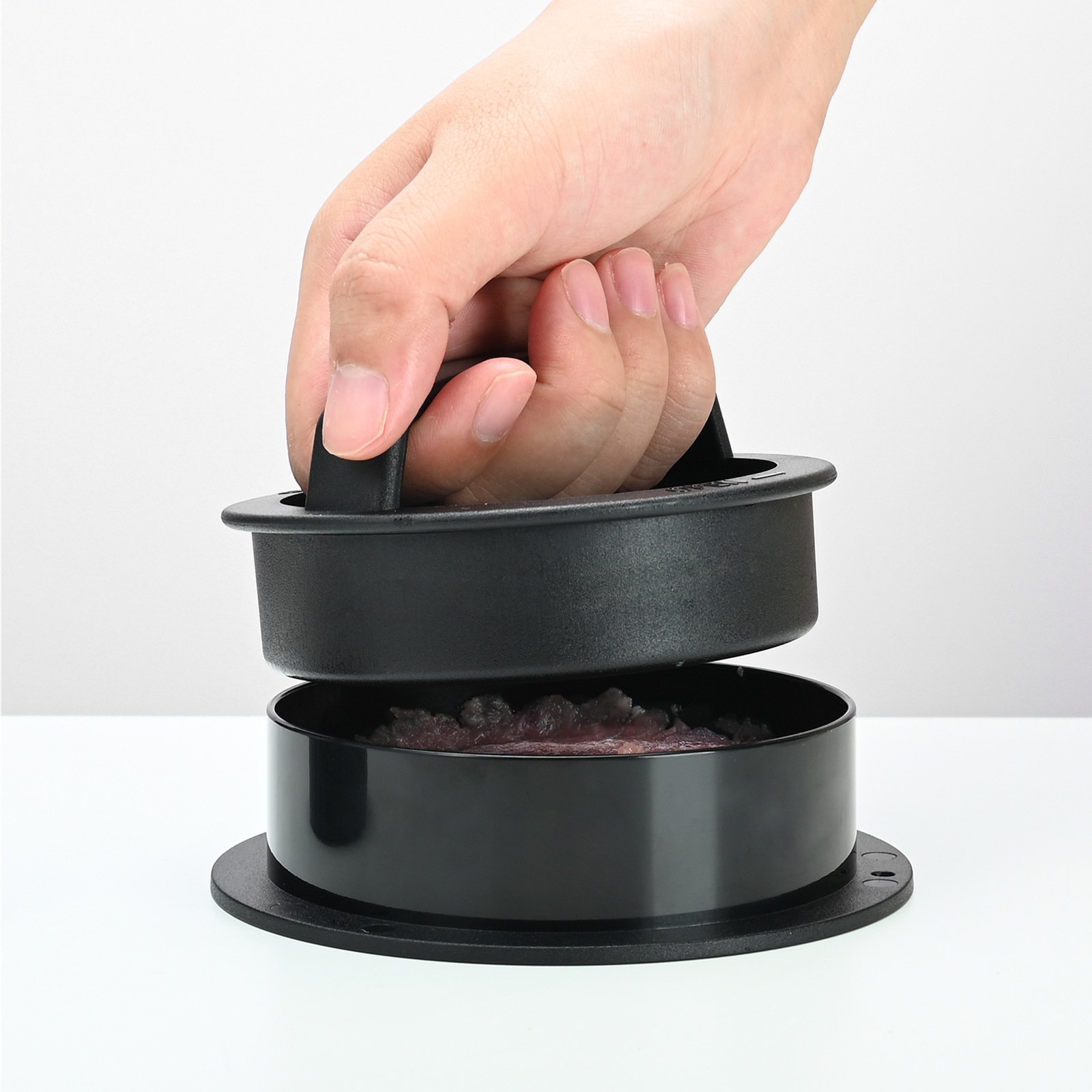 🍔3-in-1 Burger Extrusion Molding Machine Meat Press Tool
